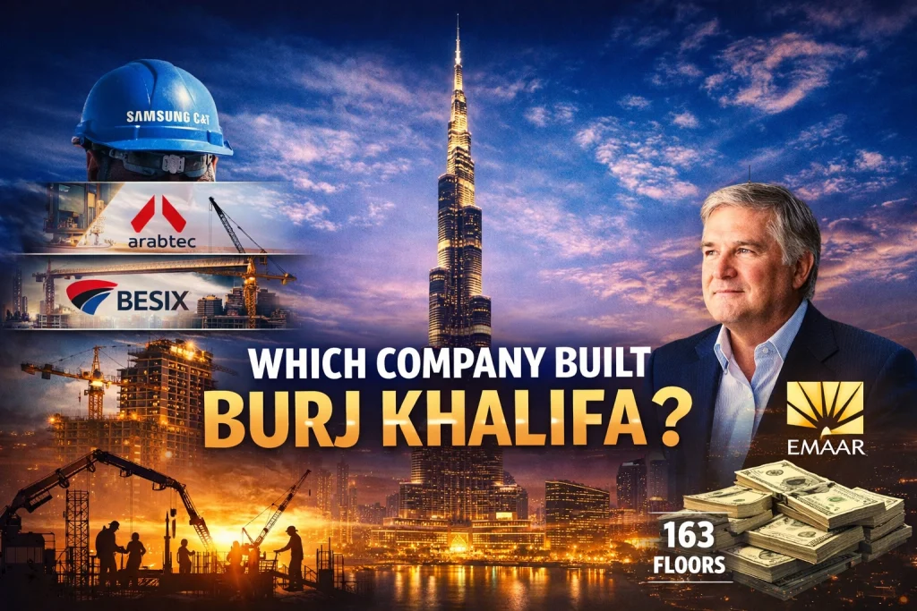 Which Company Built Burj Khalifa