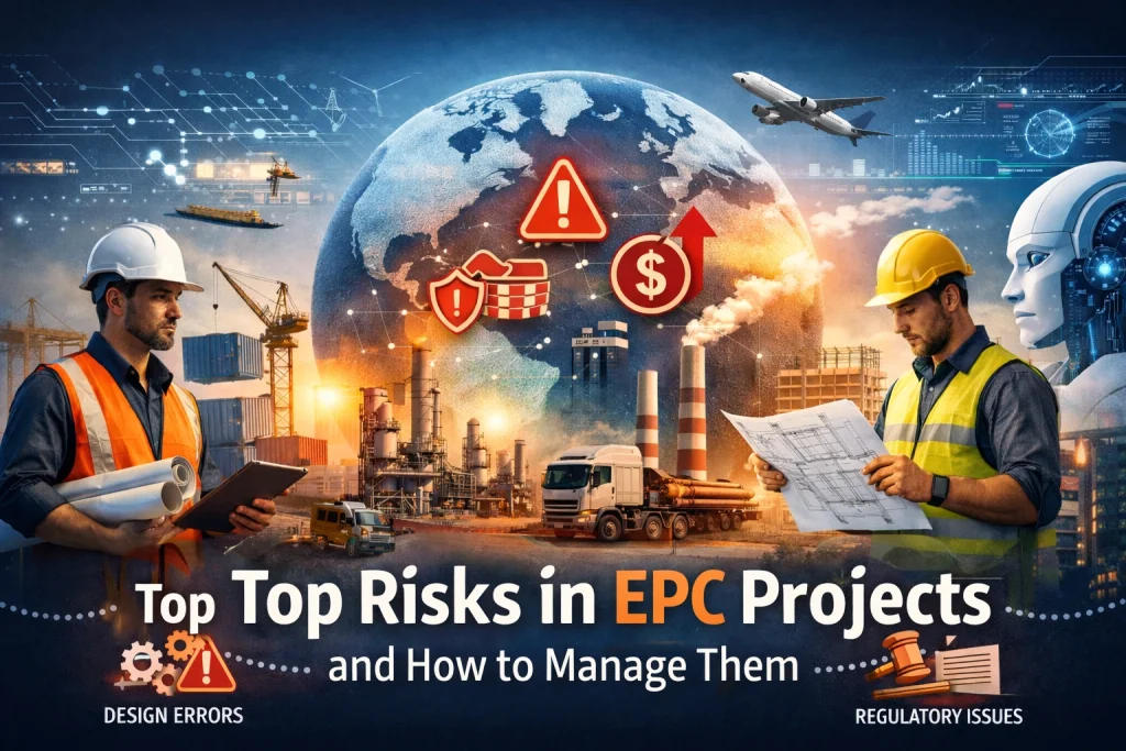EPC project risks | Top Risks in EPC Projects and How to Manage Them
