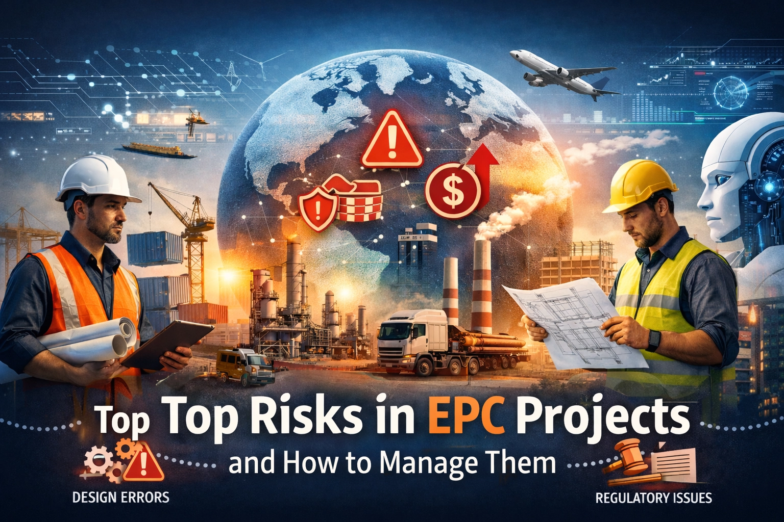 EPC project risks | Top Risks in EPC Projects and How to Manage Them