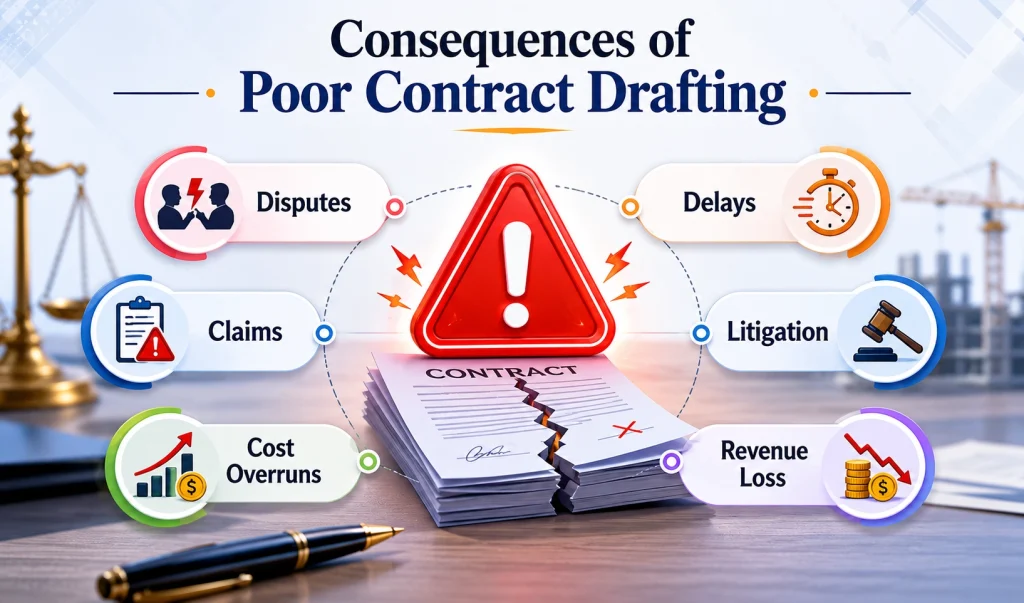 Business risks and financial consequences of poor contract drafting